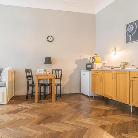 Bright Studio Close To Charles Bridge And Castle Apartament Praga