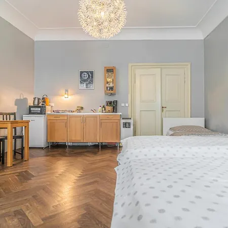 Apartment Bright Studio Close To Charles Bridge And Castle