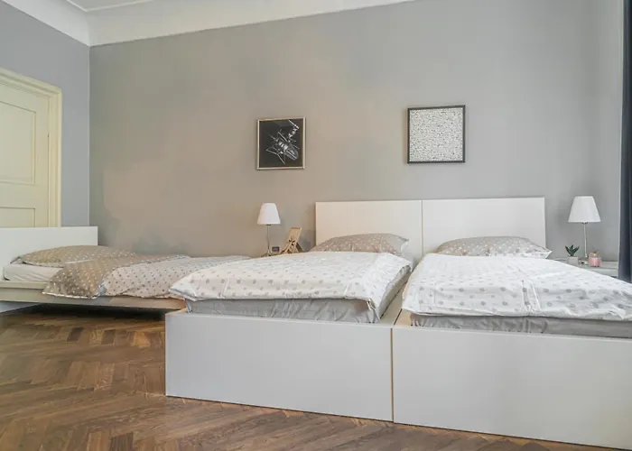 Bright Close To Charles Bridge And Castle * Prag